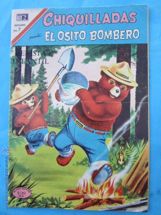 Tebeos: chiquilladas n..275 , el osito bombero , editorial novaro 1970
