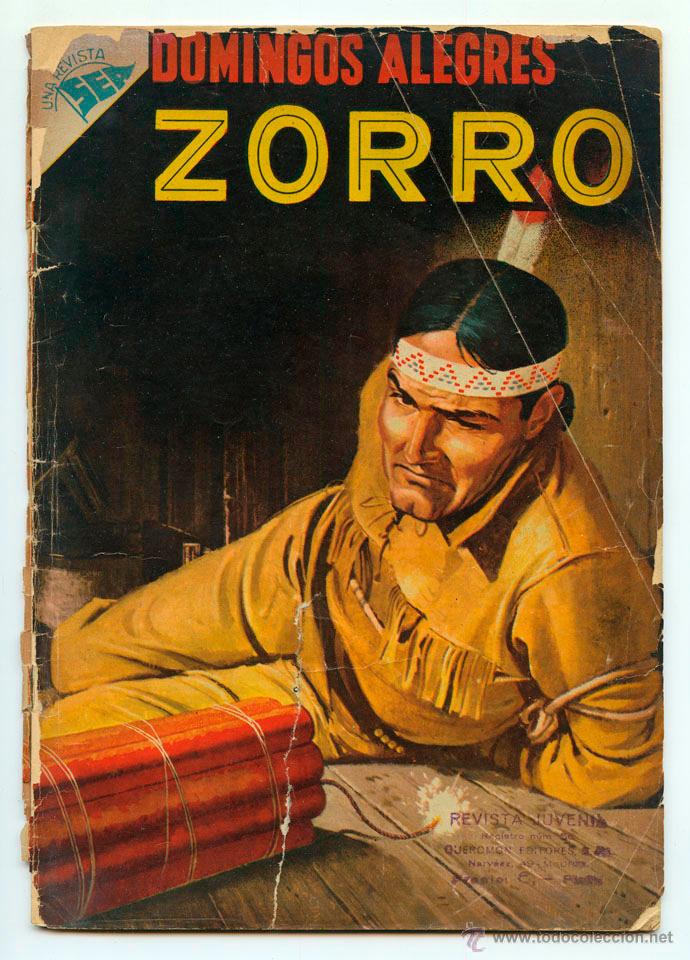 Tebeos: DOMINGOS ALEGRES - N&ordm; 191 - ZORRO - SEA - 1957 - Foto 1