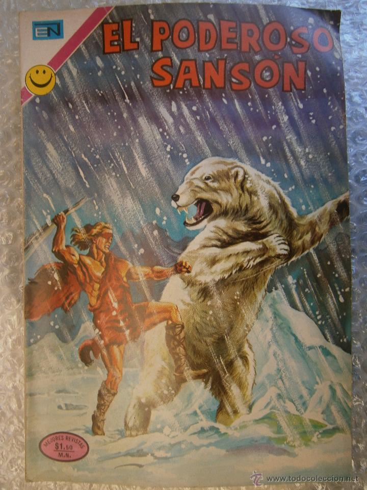 Tebeos: EL PODEROSO SANSON # 8 NOVARO MEXICO 1972