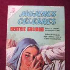 Tebeos: MUJERES CÉLEBRES Nº 63. BEATRIZ GALINDO. ED. NOVARO, 1966. TEBENI 