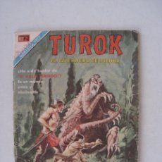 Tebeos: TUROK,EL GUERRERO DE PIEDRA Nº 2 -158. SERIE AGUILA - NOVARO 1978.