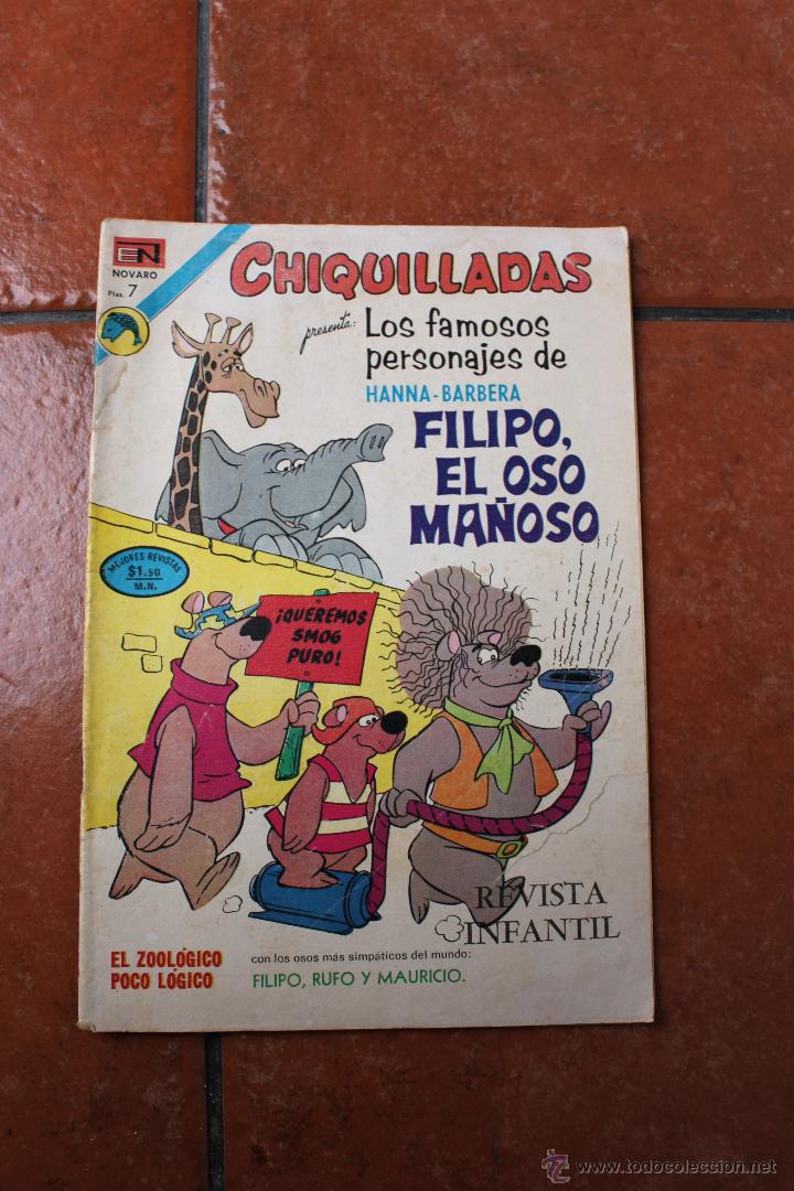 Livros de Banda Desenhada: CHIQUILLADAS N&ordm; 340 A&Ntilde;O 1972
