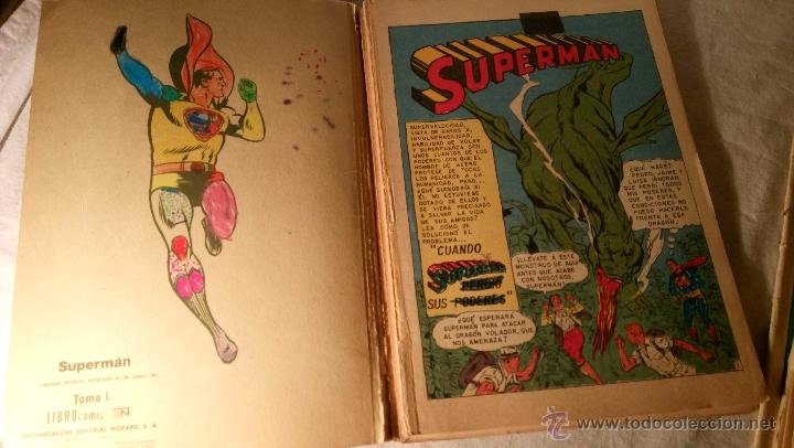Tebeos: ANTIGUO COMIC SUPERMAN. LIBRO COMIC. TOMO L - Foto 2