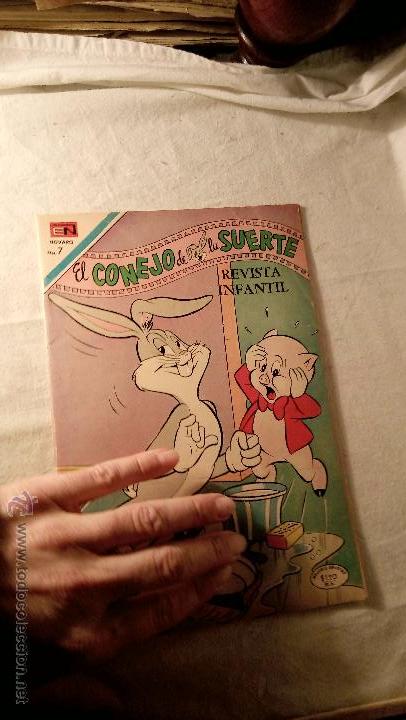 Tebeos: COMIC ORIGINAL EL CONEJO DE LA SUERTE NOVARO - Foto 1