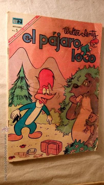Tebeos: COMIC ORIGINAL PAJARO LOCO NOVARO - Foto 1