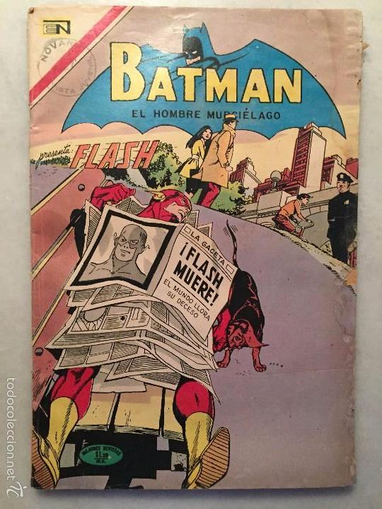 Tebeos: REVISTA JUVENIL BATMAN FLASH MUERE - Foto 1