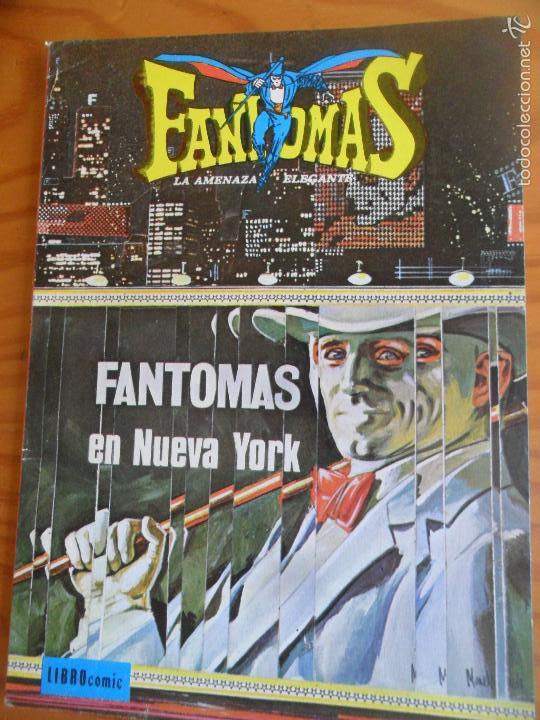 Tebeos: FANTOMAS EN NUEVA YORK , LIBROCOMIC TOMO N&ordm; 5 V- NOVARO - Foto 1