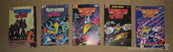 Tebeos: LOTE COMICS DYNAMO JOE NUMEROS DEL 1 AL 5 ORIGINALES 1988 - Foto 1