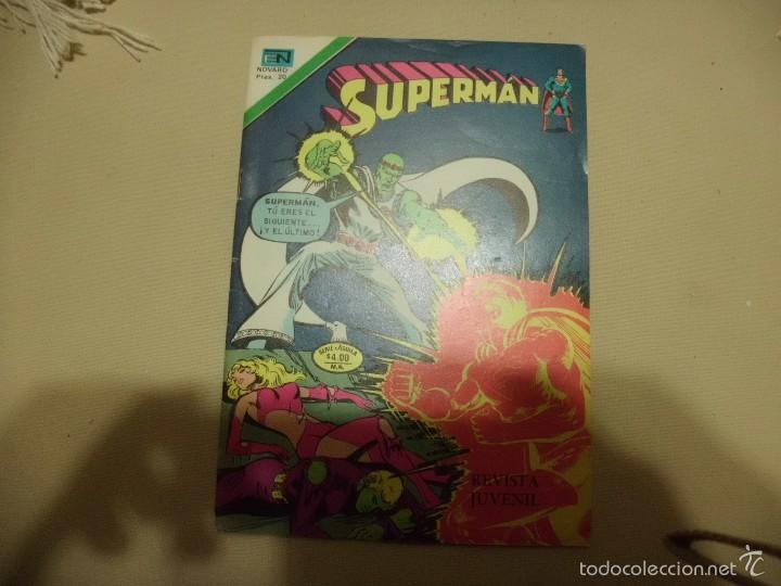 Tebeos: SUPERMAN N&ordm; 1159 NOVARO - Foto 1