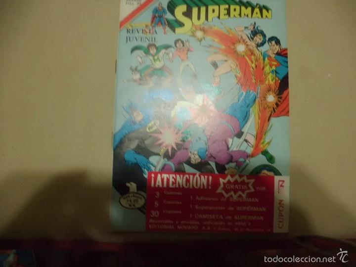 Tebeos: SUPERMAN N&ordm; 1185 NOVARO - Foto 1