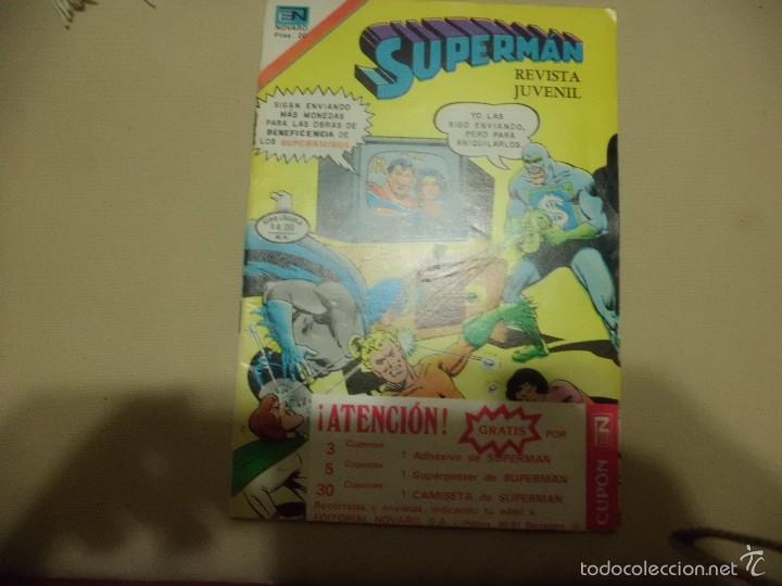 Tebeos: SUPERMAN N&ordm; 1193 NOVARO - Foto 1