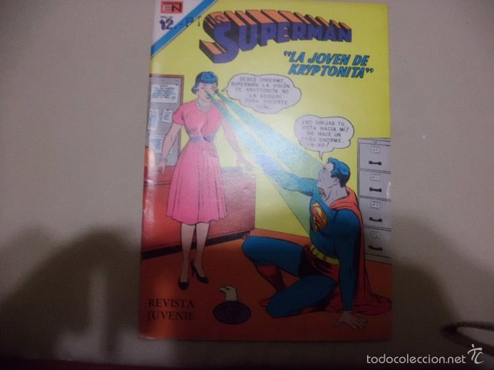 Tebeos: SUPERMAN N&ordm; 1037 NOVARO - Foto 1