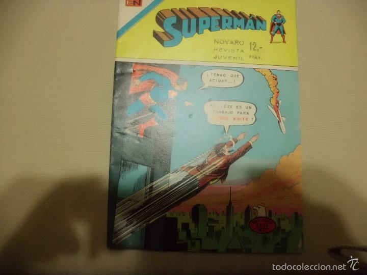 Tebeos: SUPERMAN N&ordm; 1040 NOVARO - Foto 1
