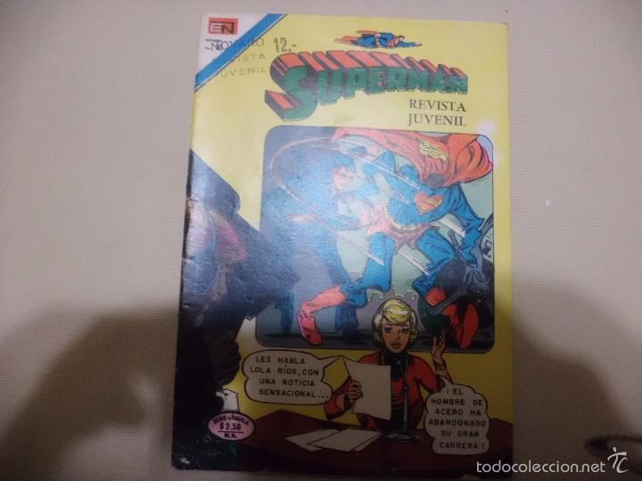 Tebeos: SUPERMAN N&ordm; 1042 NOVARO - Foto 1