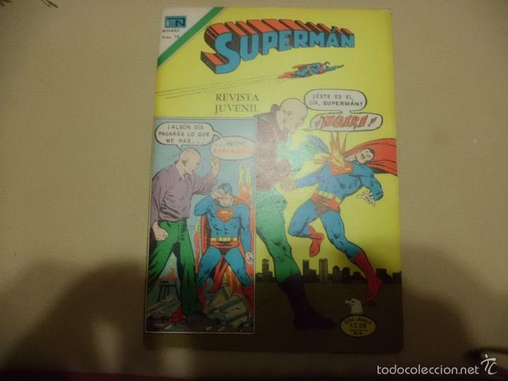 Tebeos: SUPERMAN N&ordm; 1098 NOVARO - Foto 1