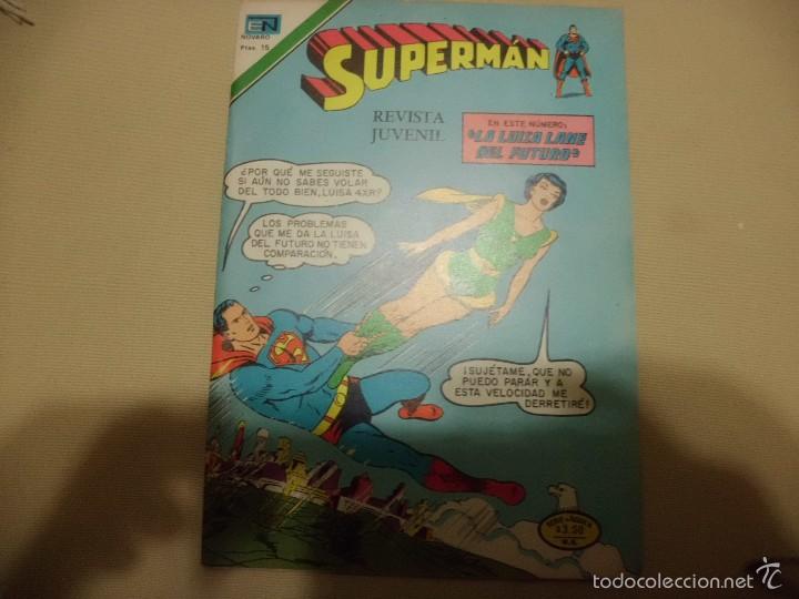 Tebeos: SUPERMAN N&ordm; 1105 NOVARO - Foto 1