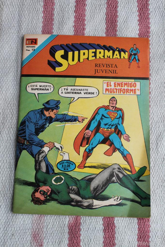 Tebeos: SUPERAN N&ordm; 1061: EL ENEMIGO MULTIFORME;  NOVARO - Foto 1