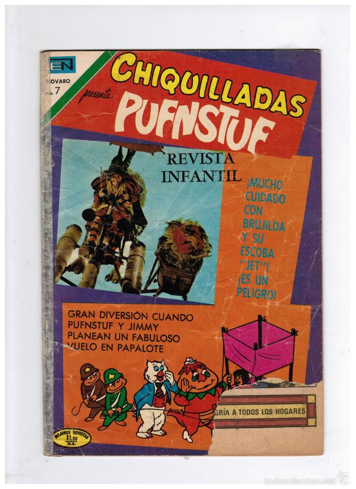Livros de Banda Desenhada: CHIQUILLADAS N&ordm; 317 - PUFNSTUF - NOVARO 1971 - 25,5 X 16,5 CM
