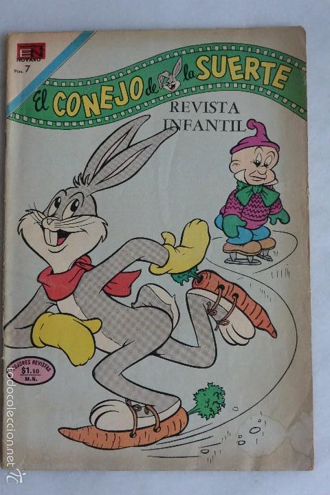 Tebeos: COMIC CONEJO SUERTE N&ordm; 381 1972 - Foto 1