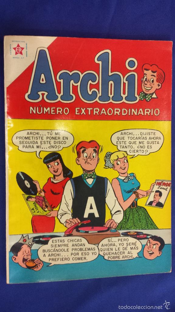Comics: ARCHI N&Uacute;MERO EXTRAORDINARIO FEBRERO 1959 - 80 P&Aacute;GINAS - EXCELENTE ESTADO - NOVARO