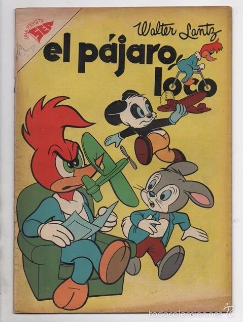 el pajaro loco # 324 novaro 1969 walter lantz g - Comprar Outros