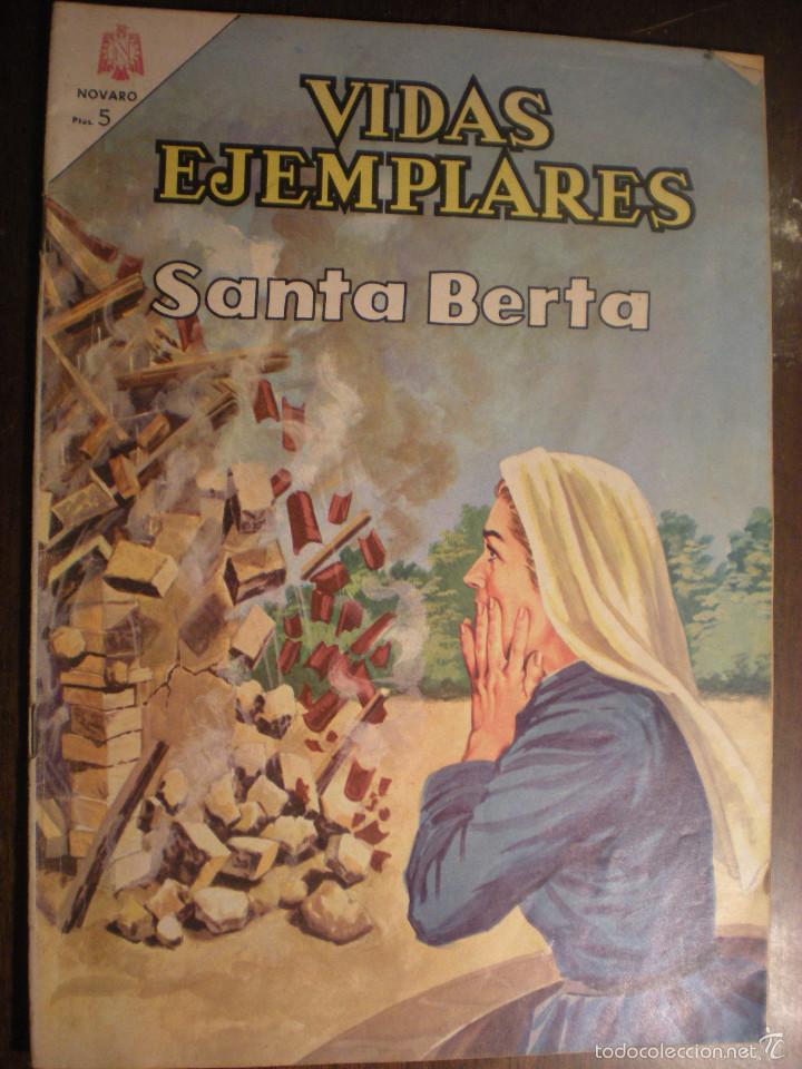 Tebeos: VIDAS EJEMPLARES N&ordm;218 - SANTA BERTA - Foto 1
