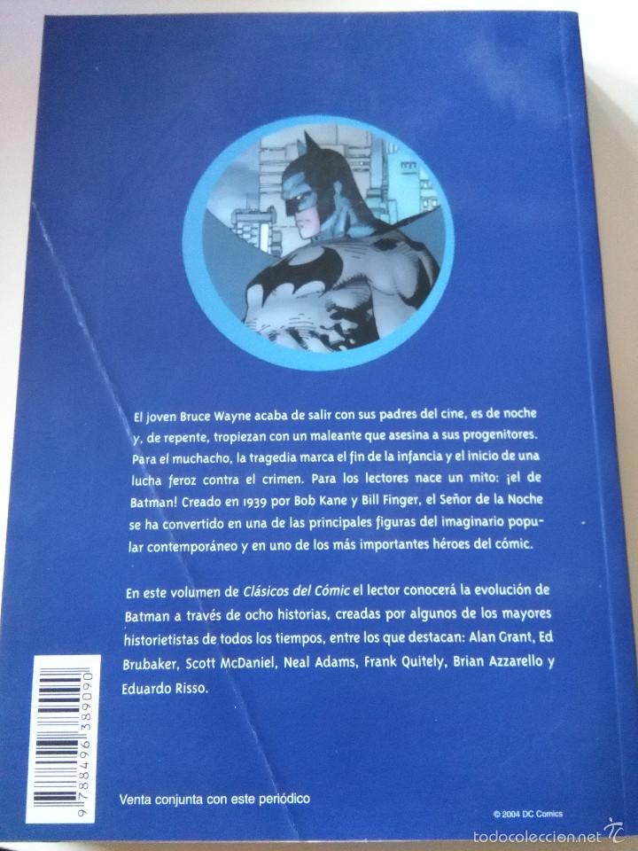 Tebeos: Batman. Cl&aacute;sicos Del C&oacute;mic. Bob Kane - Foto 2
