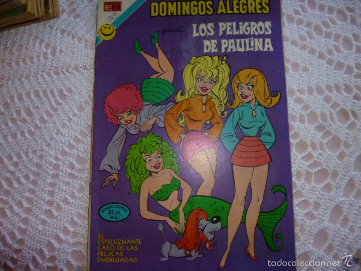 Tebeos: novaro Domingos alegres  Los peligros de Paulina 959 - Foto 1