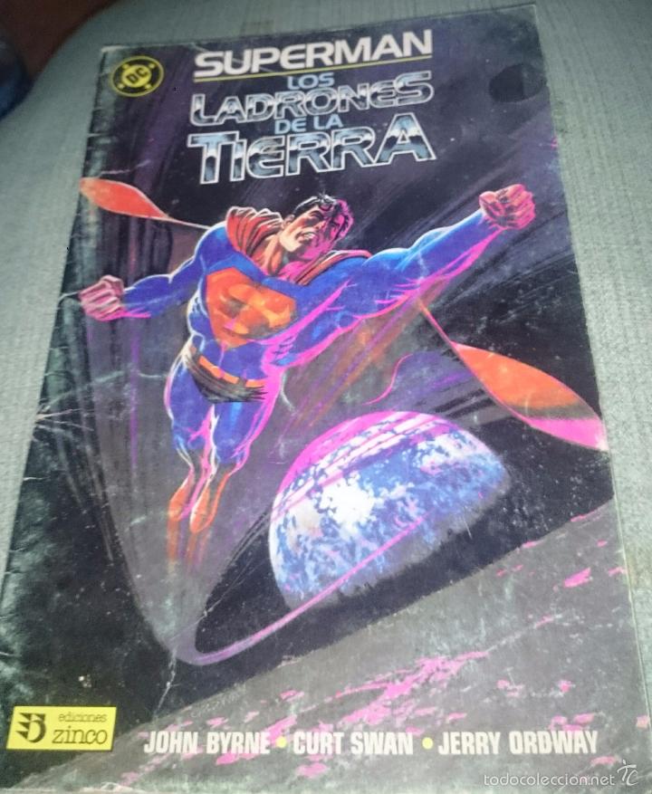 Tebeos: SUPERMAN. LOS LADRONES DE LA TIERRA - Foto 1