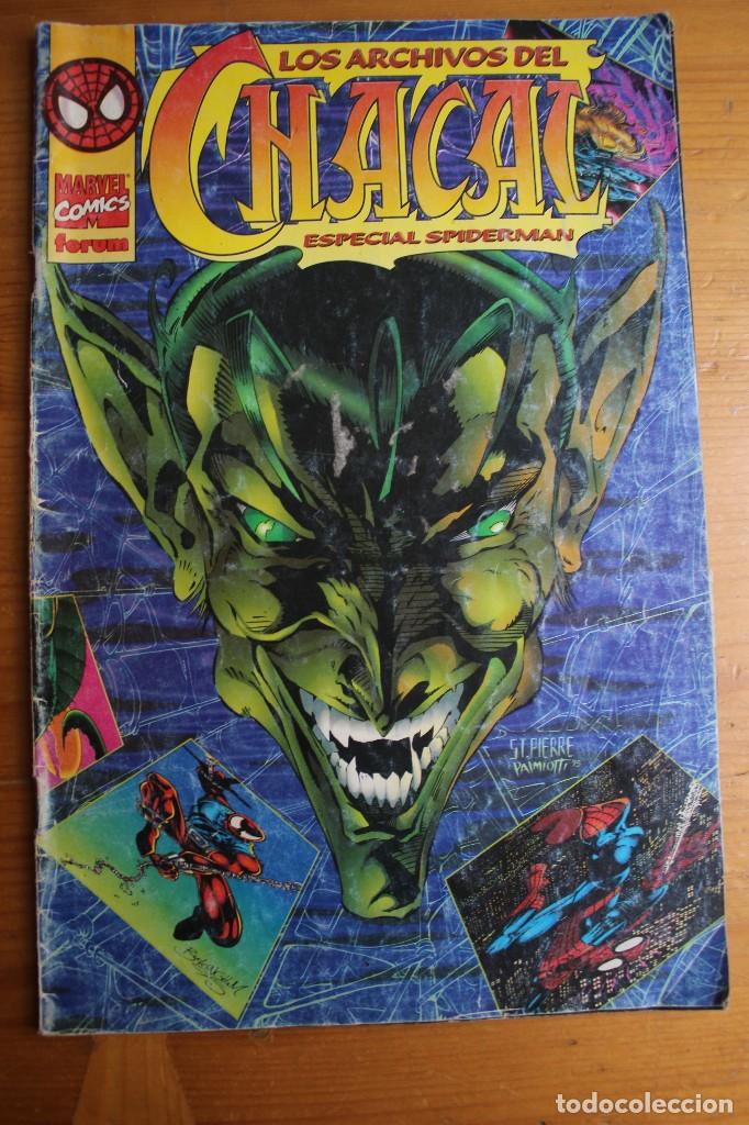 Tebeos: SPIDERMAN  LOS ARCHIVOS DE L CHACAL - Foto 1
