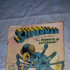 Tebeos: SUPERMAN Nº 119 - 29-01-1958 - LA DERROTA DE SUPERMAN