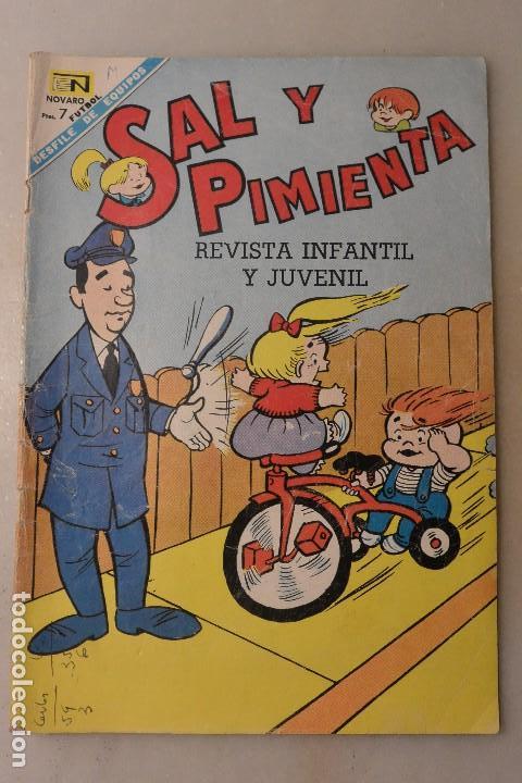 Tebeos: REVISTA novaro  INFANTIL Y JUVENIL SAL Y PIMIENTA