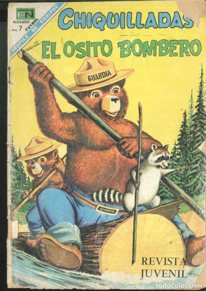 Tebeos: chiquilladas n&ordm; 235, el osito bombero, novaro