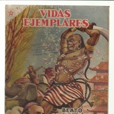 Tebeos: VIDAS EJEMPLARES 42: BEATO VALENTIN DE BERRIO-OCHOA, 1957, NOVARO, BUEN ESTADO.
