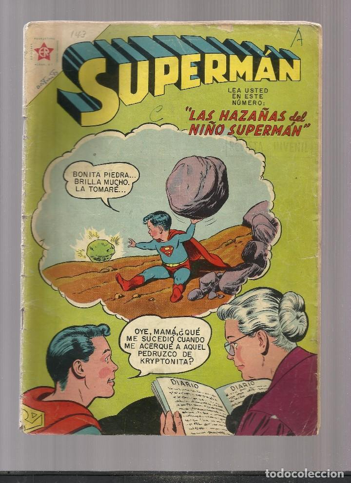 Tebeos: SUPERMAN NOVARO N&ordm; 143 - Foto 1
