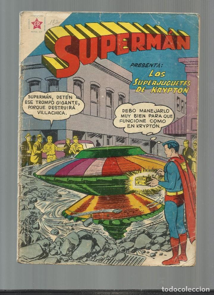 Tebeos: SUPERMAN NOVARO N&ordm; 182 - Foto 1