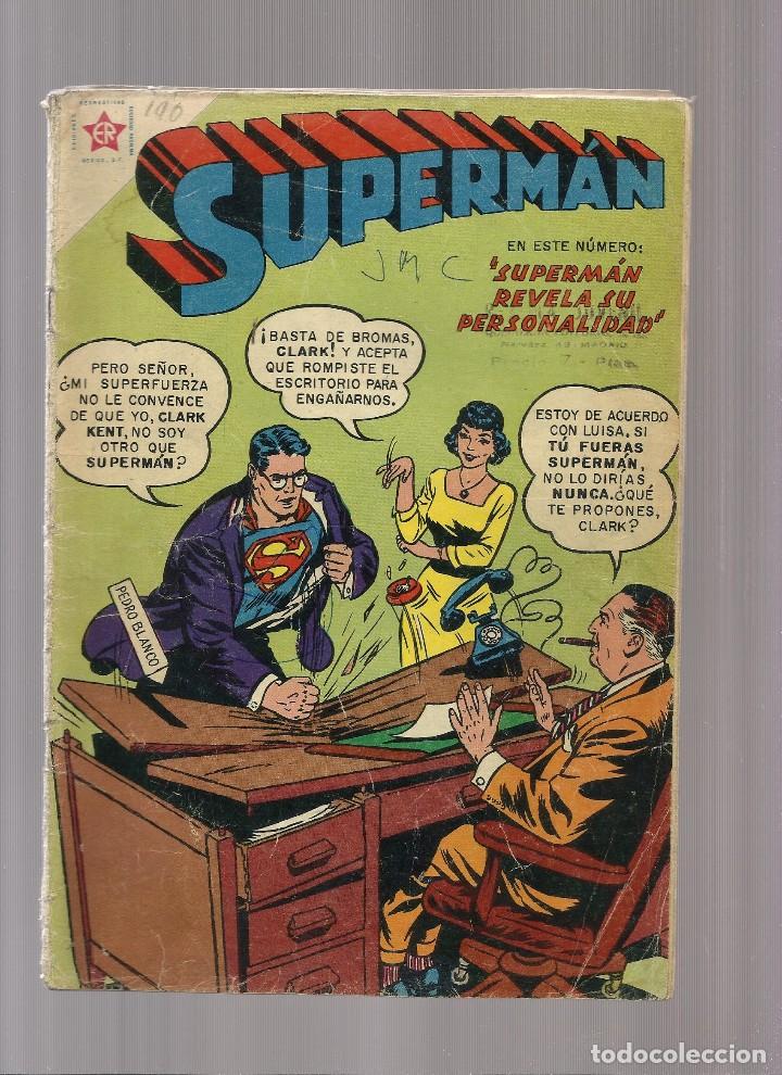 Tebeos: SUPERMAN NOVARO N&ordm; 190 - Foto 1