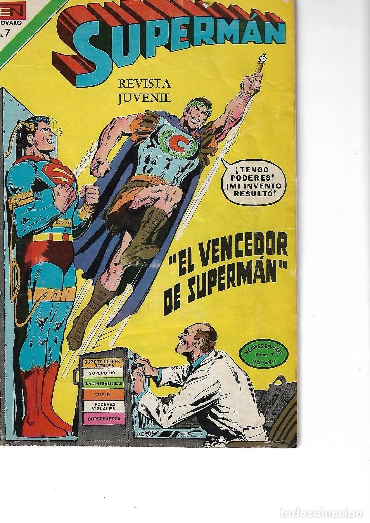 Tebeos: superman n&ordm; 891, novaro - Foto 1