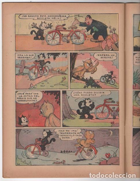 Tebeos: EL GATO FELIX # 95 NOVARO 1960 EDICIONES RECREATIVAS PAT SULLIVAN HARVEY COMICS MUY BUEN ESTADO - Foto 4 - 78382369