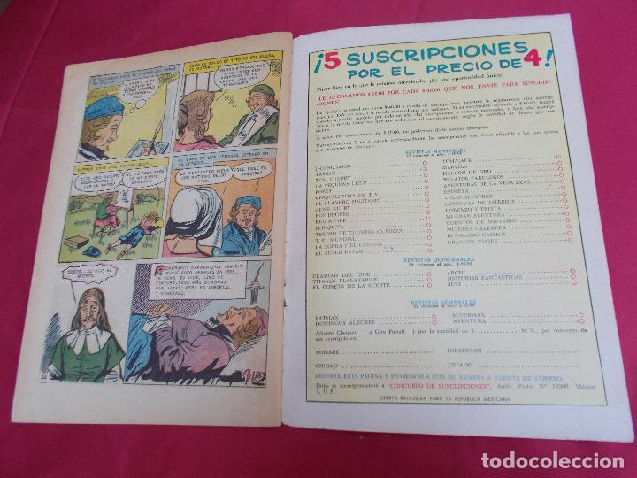 Tebeos: VIDAS ILUSTRES . N&ordm; 100. NOVARO. - Foto 3