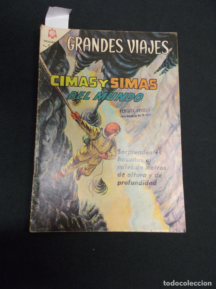 GRANDES VIAJES - Nº 31 - CIMAS Y SIMAS DEL MUNDO - NOVARO - (Tebeos y Comics - Novaro - Grandes Viajes)