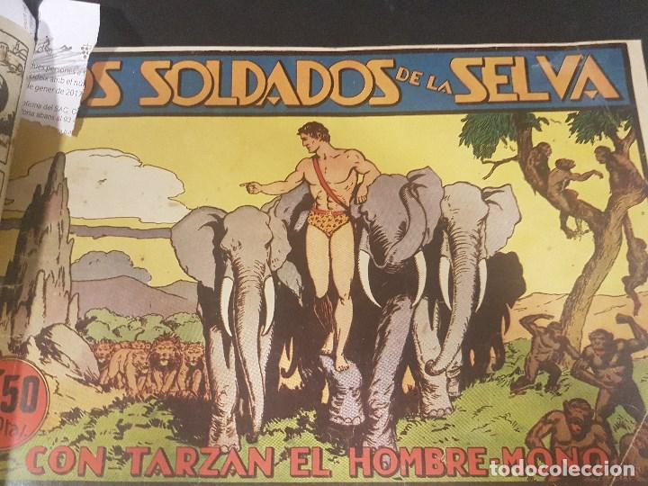 Tebeos: 19 n&uacute;meros de Tarzan,hispano americana - Foto 2