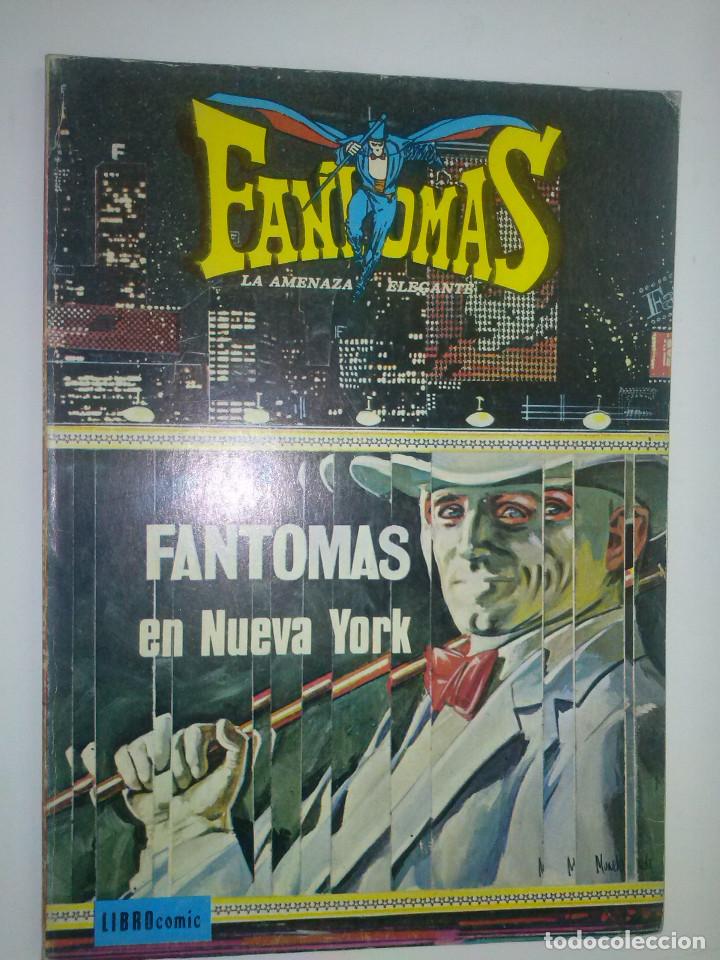 Comics: FANTOMAS-LIBROC&Oacute;MIC-NOVARO- N&ordm; 5 -FANTOMAS EN NUEVA YORK- 1977- BUEN ESTADO- MUY DIF&Iacute;CIL-LEAN-1185