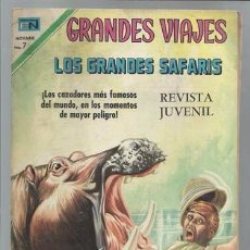 Tebeos: GRANDES VIAJES 86: LOS GRANDES SAFARIS, 1970, NOVARO, BUEN ESTADO. Lote 93069940