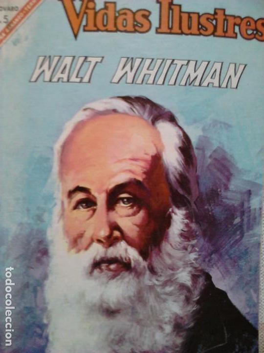 Tebeos: Vidas ilustres Walt Whitman cj76 - Foto 1