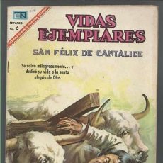 Tebeos: VIDAS EJEMPLARES 254: SAN FÉLIX DE CANTALICE, 1967, NOVARO, MUY BUEN ESTADO