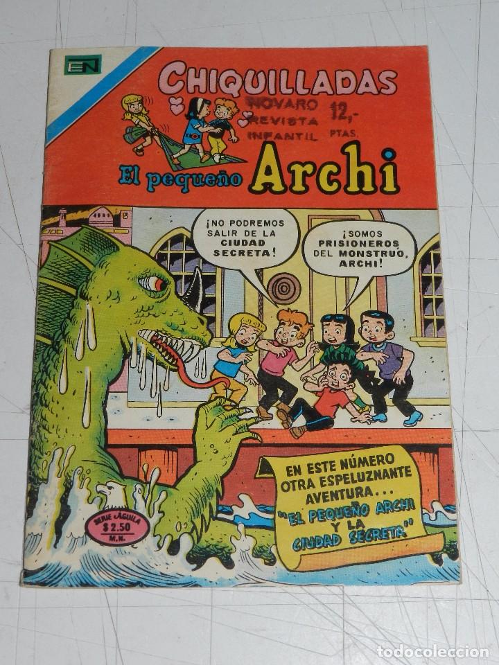 Tebeos: (M7) CHIQUILLADAS EL PEQUE&Ntilde;O ARCHI NUM 480 , 1976 , SE&Ntilde;ALES DE USO