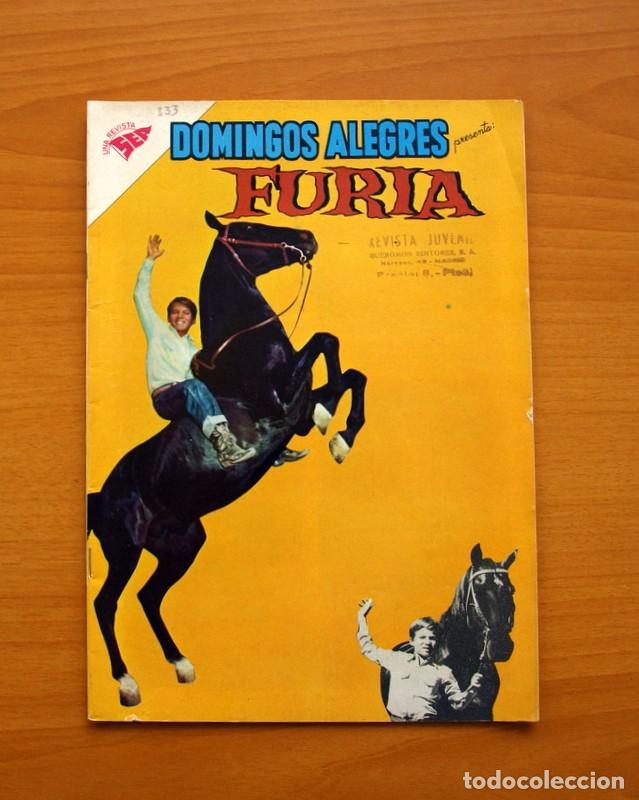 Tebeos: Domingos alegres, n&ordm; 333 - Furia - Editorial Novaro - Foto 1