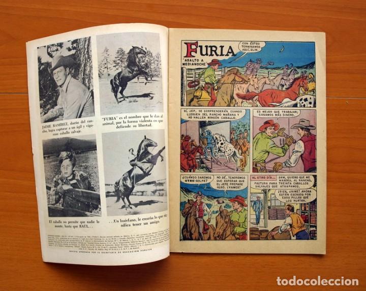 Tebeos: Domingos alegres, n&ordm; 333 - Furia - Editorial Novaro - Foto 2