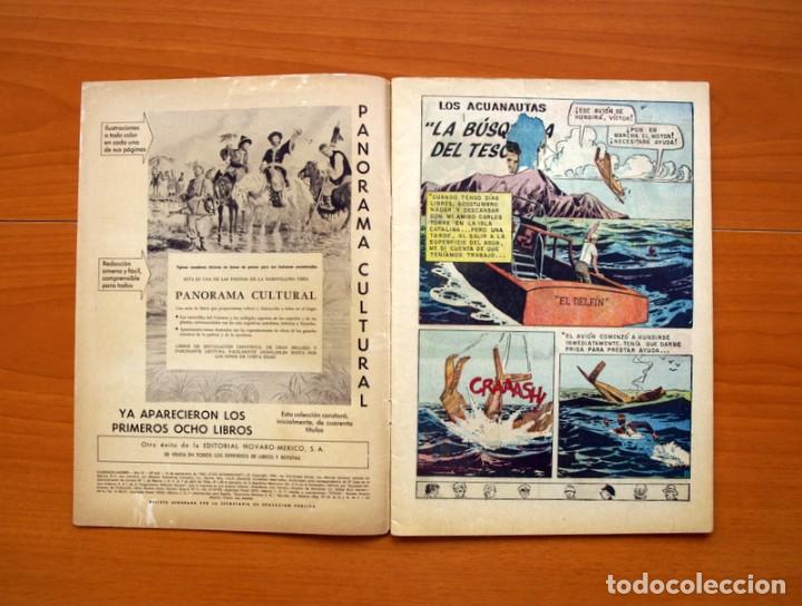 Tebeos: Domingos alegres, n&ordm; 442 - Los Acuanautas - Editorial Novaro - Foto 2
